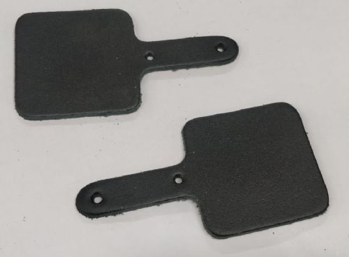 Leather Key Fob Blanks - Square - Various Colours - Qty Options